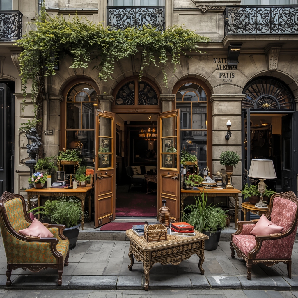 dark parisian eclectic